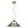 Kaablil rippuv lühter PRESTO 1xGX53/10W/230V Ø 42 cm kuldne/suitsuhall