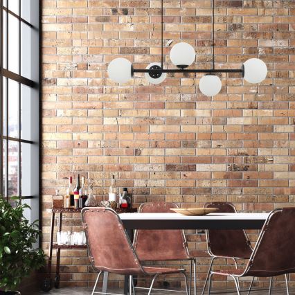 Kaablile riputatav lühter MADDIE 5xE14/5W/230V must