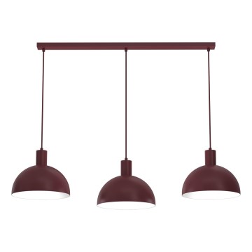 Kaablile riputatav rippvalgusti HANDA 3xE27/15W/230V bordoo