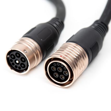 Kaasaskantav elektriautode laadija koos 4 adapterid Tüüp 2 32A/480V 22kW 5m IP67