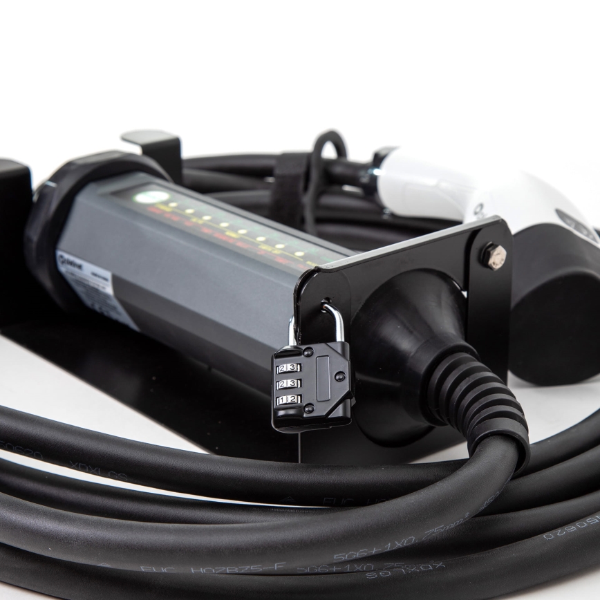 Kaasaskantav elektriautode laadija koos 4 adapterid Tüüp 2 32A/480V 22kW 5m IP67