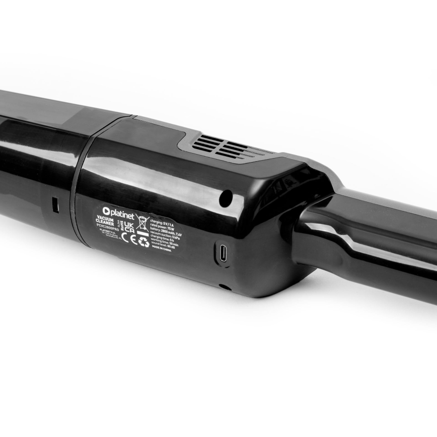 Kaasaskantav laetav tolmuimeja autosse 75W/2800 mAh must