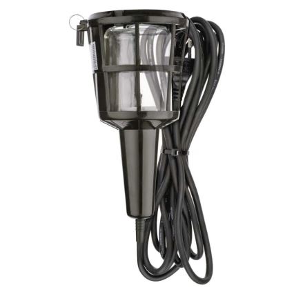 Kaasaskantav lamp pistikupessa 1xE27/60W/230V