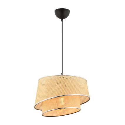 Kaaselamp BARETTE 1xE27/60W/230V beež/lihviv chrom