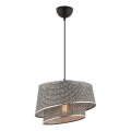 Kaaselamp BARETTE 1xE27/60W/230V hall/lihviv chrom