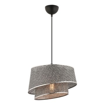 Kaaselamp BARETTE 1xE27/60W/230V hall/lihviv chrom