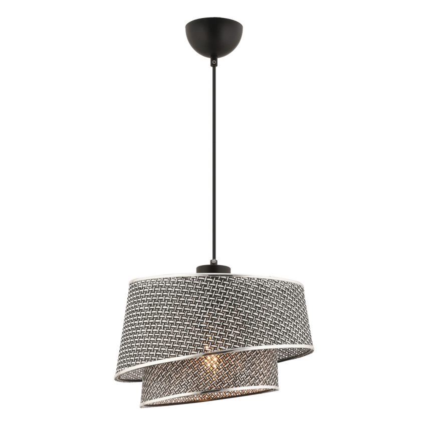 Kaaselamp BARETTE 1xE27/60W/230V hall/lihviv chrom