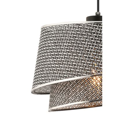 Kaaselamp BARETTE 1xE27/60W/230V hall/lihviv chrom
