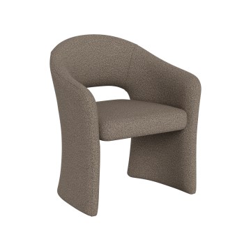 Käetugedega söögitool TORI, taupe