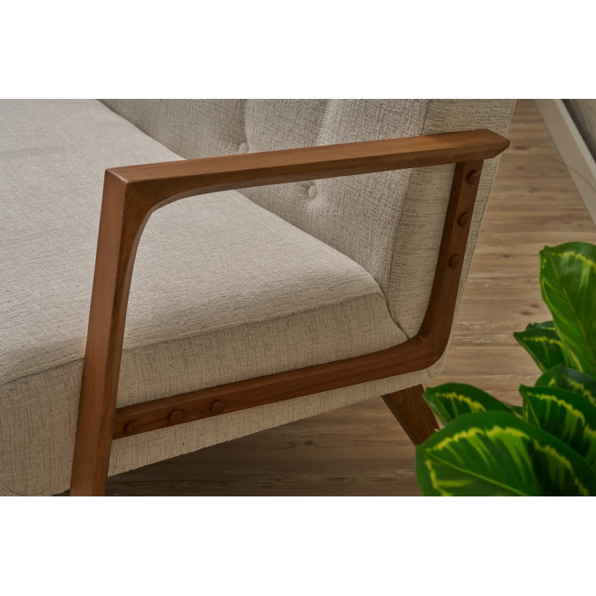 Kaheistmeline diivan TUMI kreemjas