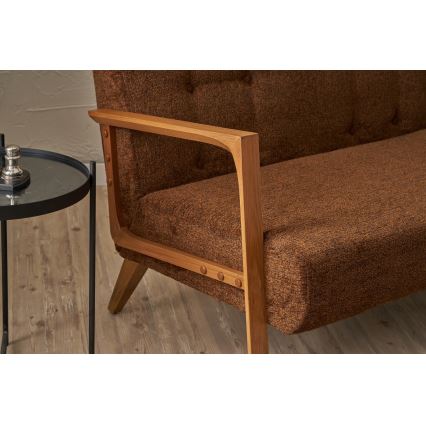 Kahekohtaline diivan TUMI pruun