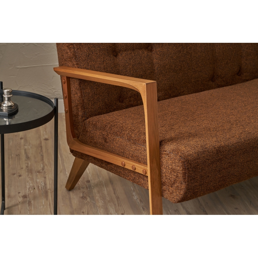 Kahekohtaline diivan TUMI pruun