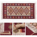 Kahepoolne orientaalne vaip KILIM 80x150 cm punane/beež