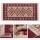 Kahepoolne orientaalne vaip KILIM 80x150 cm punane/beež