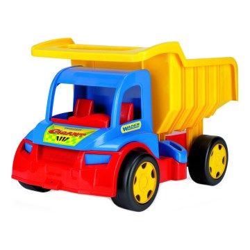 Kallurauto TRUCK WADER 55 cm kollane/sinine/punane