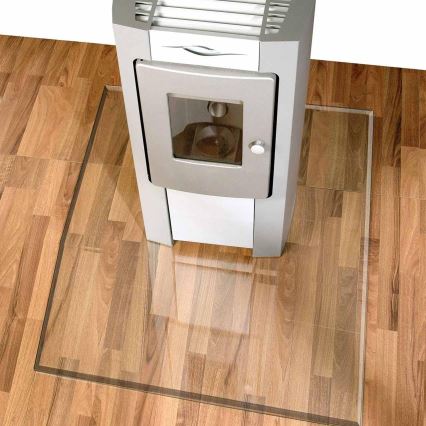 Kamina alune klaas 1200x1000x8 mm ristkülik