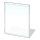 Kamina alune klaas 900x750x8 mm ristkülik