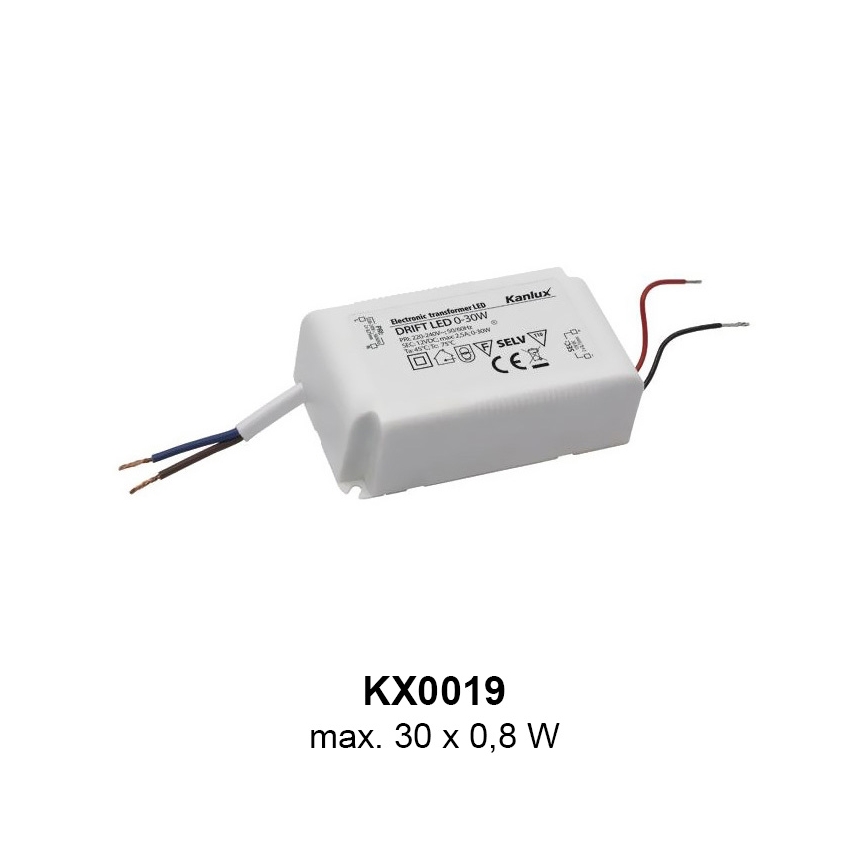 LED Öövalgusti 1xLED/0,8W/12V