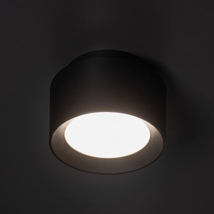 LED suunavalgusti SONOR LED/12W/230V 3000/4000/5700K + LED/1,5W 2200K, läbimõõt 14 cm, must
