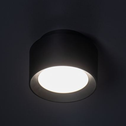 LED suunavalgusti SONOR LED/12W/230V 3000/4000/5700K + LED/1,5W 2200K, läbimõõt 14 cm, must