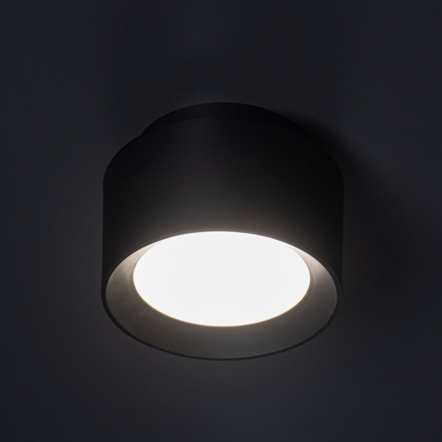 LED suunavalgusti SONOR LED/12W/230V 3000/4000/5700K + LED/1,5W 2200K, läbimõõt 14 cm, must