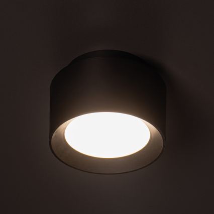 LED suunavalgusti SONOR LED/12W/230V 3000/4000/5700K + LED/1,5W 2200K, läbimõõt 14 cm, must