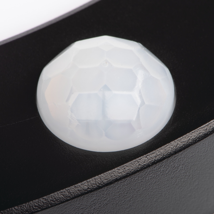 LED Lae-/süvistatav valgusti liikumisanduriga 2in1 ERGA LED/17W/230V 3000/4000/6500K must
