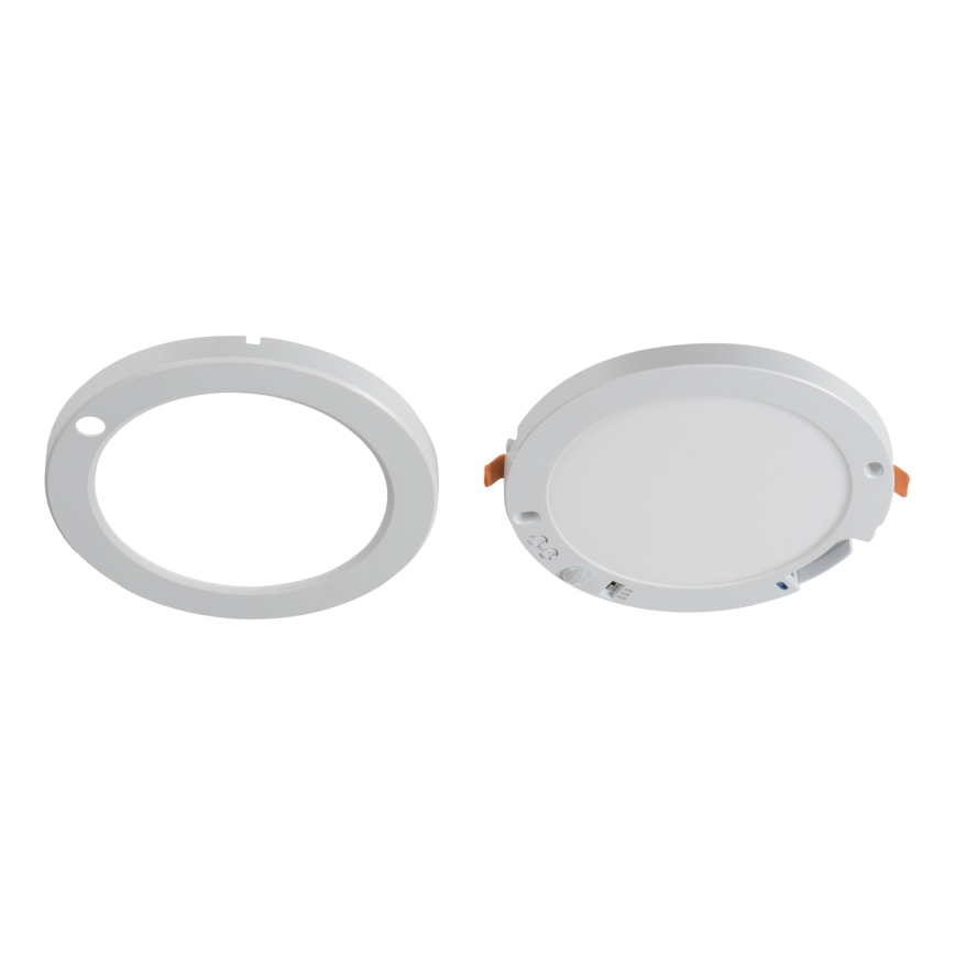 LED Lae-/süvistatav valgusti liikumisanduriga 2in1 ERGA LED/17W/230V 3000/4000/6500K valge