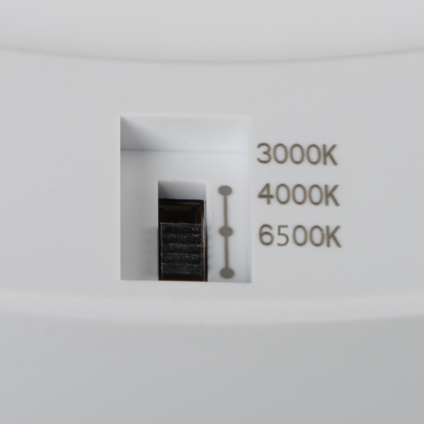 LED Lae-/süvistatav valgusti liikumisanduriga 2in1 ERGA LED/17W/230V 3000/4000/6500K valge