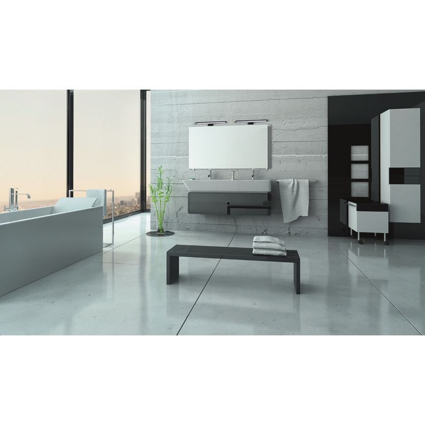 LED Vannitoa peeglivalgusti ASTEN LED/8W/230V IP44 must