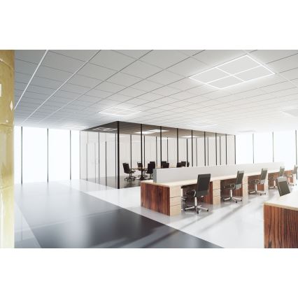 LED Süvistatav raam AVAR LED/40W/230V 4000K 59x59 cm