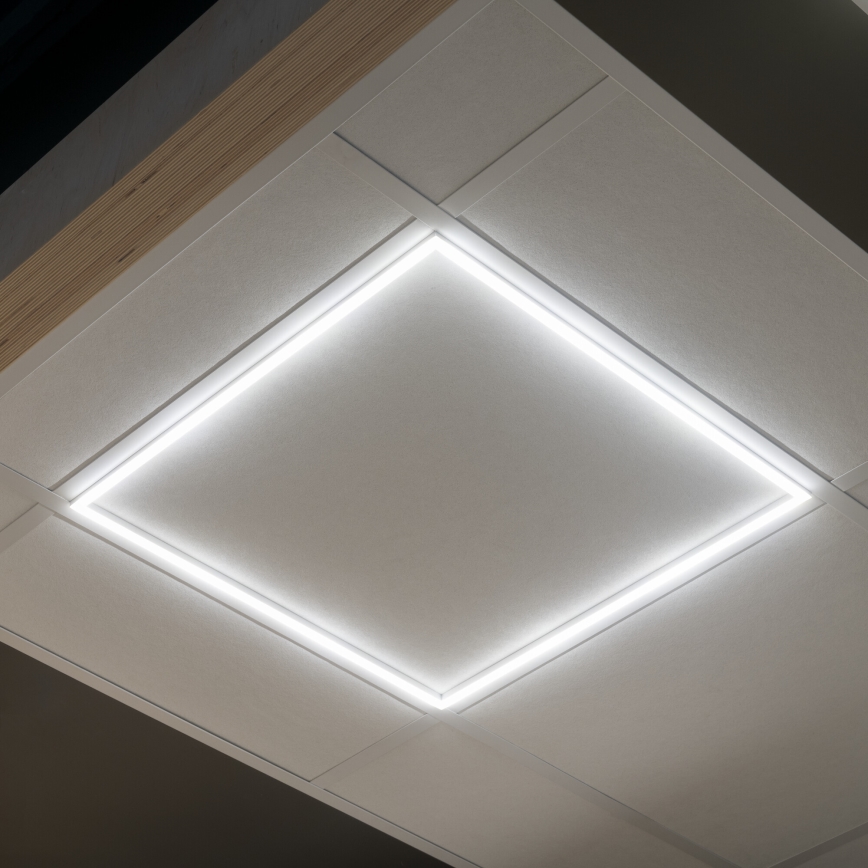 LED Süvistatav raam AVAR LED/32W/230V 3000/4000/6500K 59x59 cm