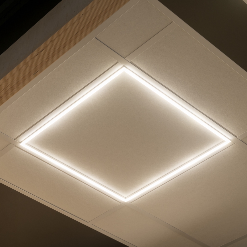 LED Süvistatav raam AVAR LED/32W/230V 3000/4000/6500K 59x59 cm