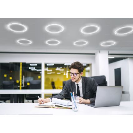 LED Süvistatav raam AVAR LED/40W/230V 4000K d. 59 cm