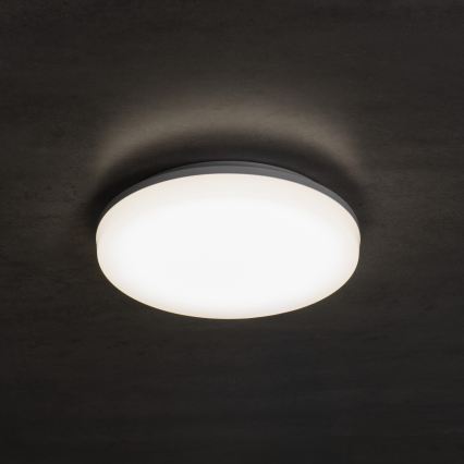 LED laelamp liikumis- ja hämarusanduriga VARSO LED/22/30W/230V 3000/4000/6500K läbimõõt 33 cm IP54