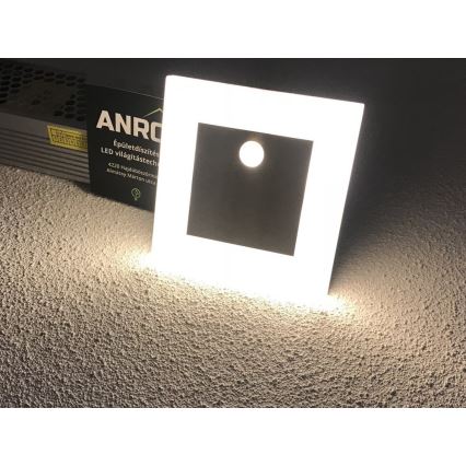 LED-trepi valgusti anduriga LED/0,8W/12V 3000K