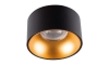 Kanlux 27575 - Süvistatav valgusti MINI RITI 1xGU10/25W/230V must/kuldne