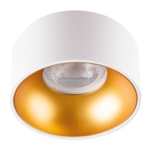 Kanlux 27576 - Süvistatav valgusti MINI RITI 1xGU10/25W/230V valge/kuldne