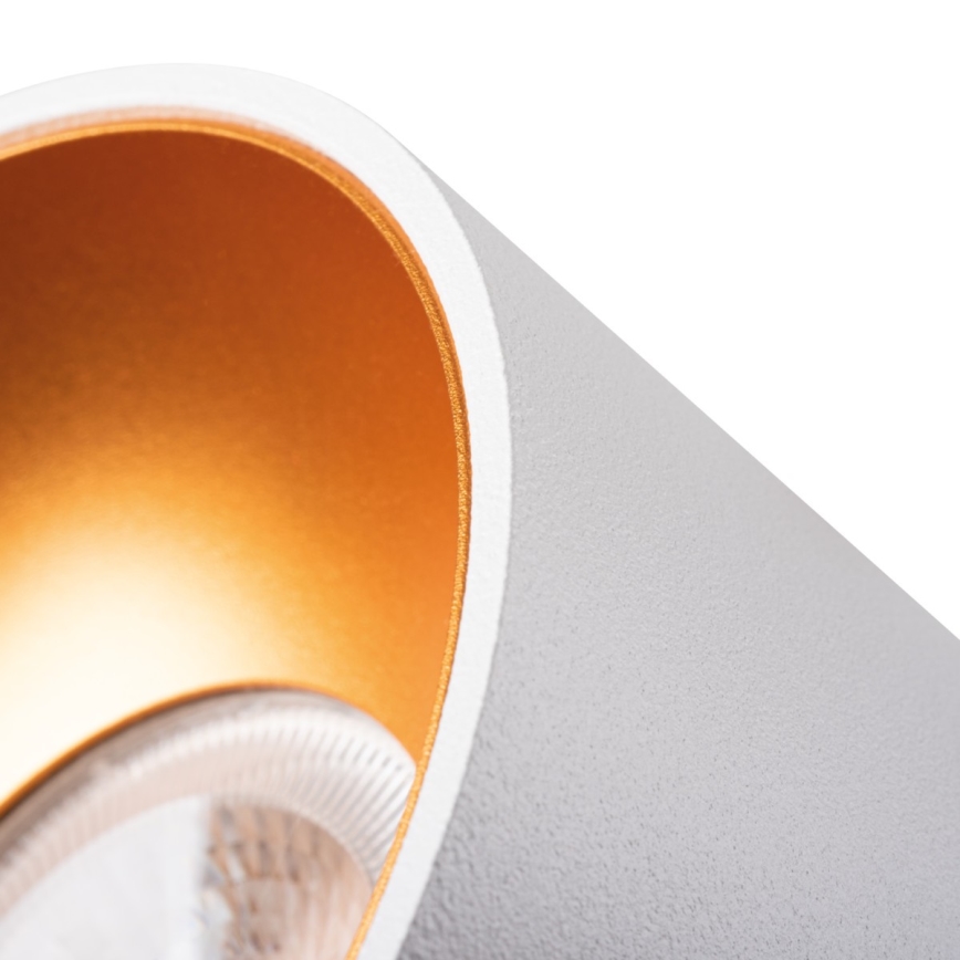 Kanlux 27576 - Süvistatav valgusti MINI RITI 1xGU10/25W/230V valge/kuldne