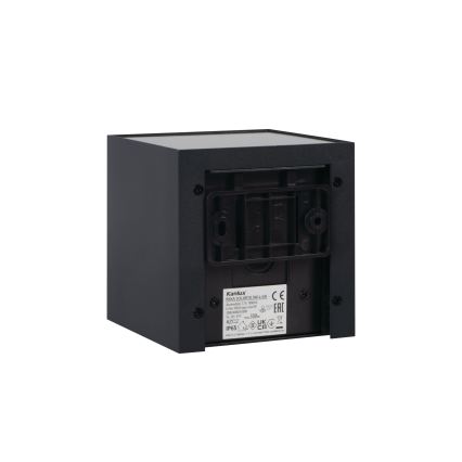 REKA LED päikeseseinavalgusti anduriga LED/3W/3,7V 1800 mAh 3000/4000/6500K IP65 must