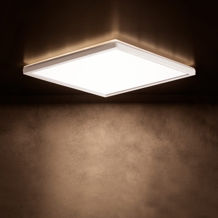 LED laevalgusti AZPO LED/22W/230V 3000/4000/6000K 42x42 cm IP54 valge