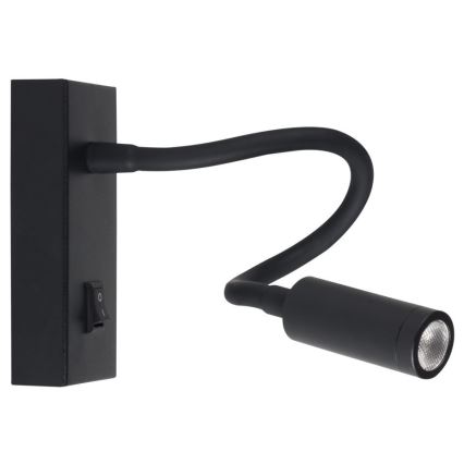LED Paindlik väike lamp TONIL LED/2,7W/230V must