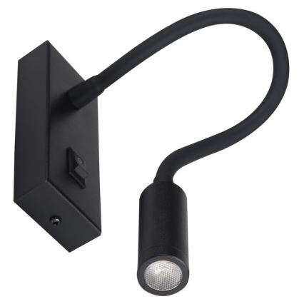 LED Paindlik väike lamp TONIL LED/2,7W/230V must