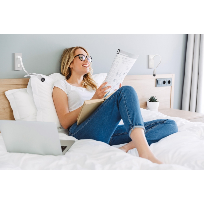 LED Paindlik väike lamp TONIL LED/2,7W/230V valge