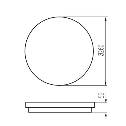 Kanlux 33340 - LED Välivalgusti BENO LED/24W/230V 4000K IP54 valge