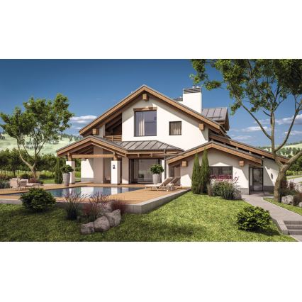 Välisseinavalgusti PEVO 1xGX53/11W/230V IP44 antratsiit