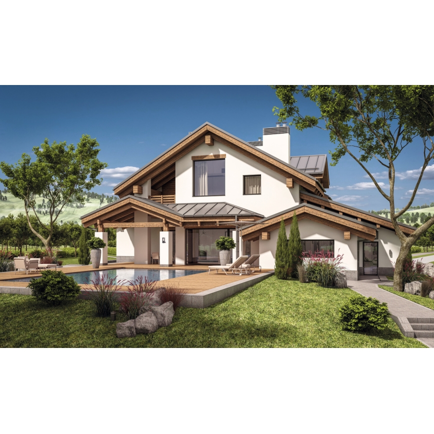 Välisseinavalgusti PEVO 1xGX53/11W/230V IP44 antratsiit