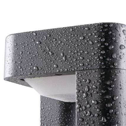 Välisseinavalgusti PEVO 1xGX53/11W/230V IP44 antratsiit