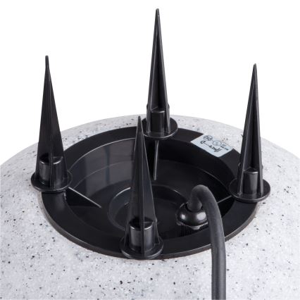 Välisvalgusti STONO 1xE27/15W/230V läbimõõt 31,5 cm IP65