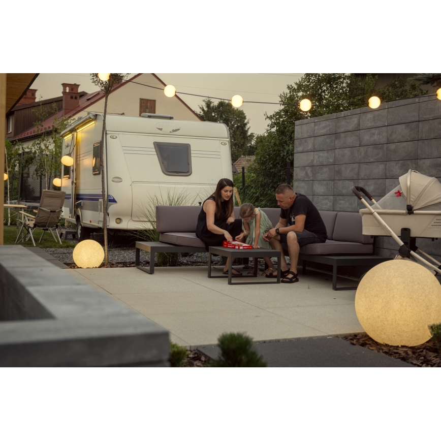 Välisvalgusti STONO 1xE27/15W/230V läbimõõt 23 cm IP65